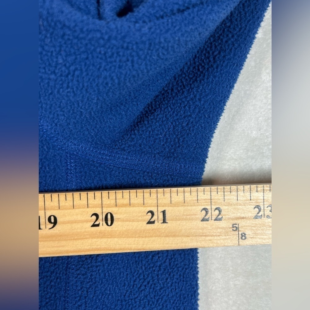 Men’s L.L. Bean Medium Slightly Fitted Navy Retro Pile Full Zip Sherpa Coat - Picture 9 of 11